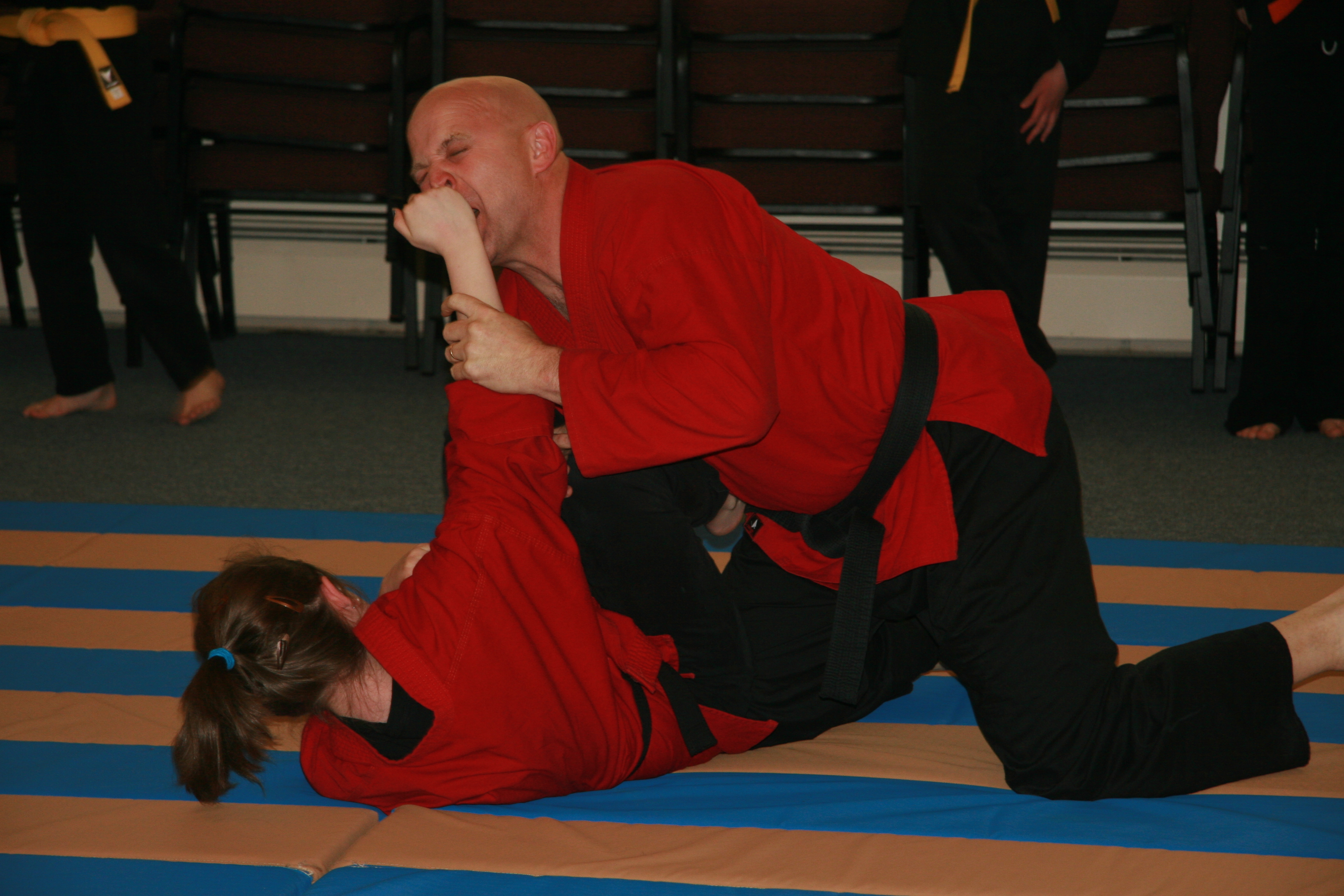 Jujitsu Heidi Morgan counters William Morgan
